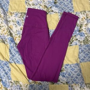Lululemon wunder under leggings